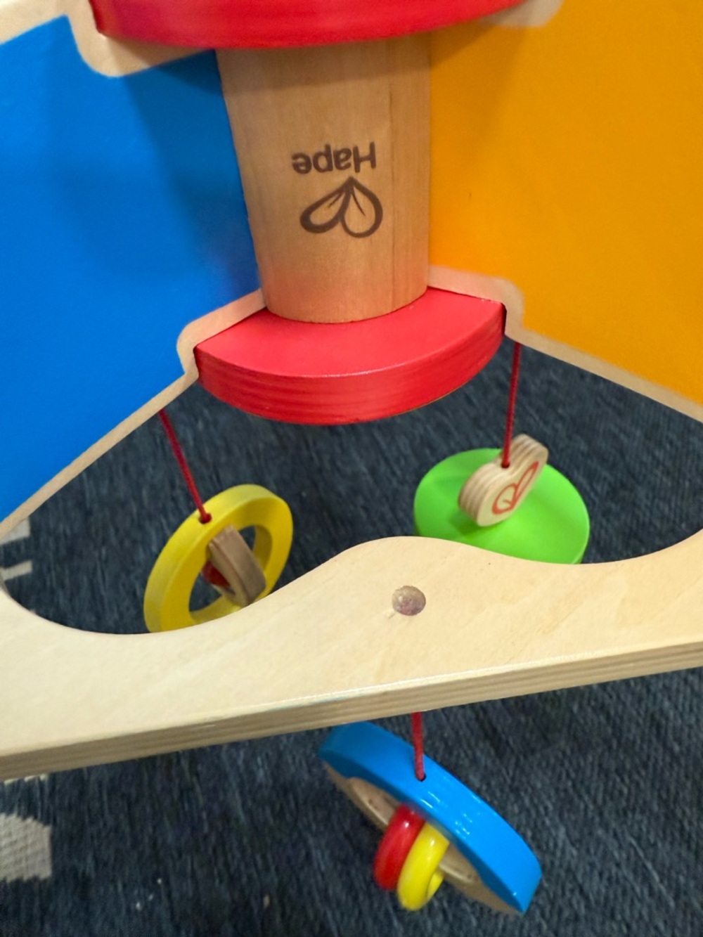 Activity Hape Wooden Baby Play Gym - Blue & Green - Picture 10 of 10